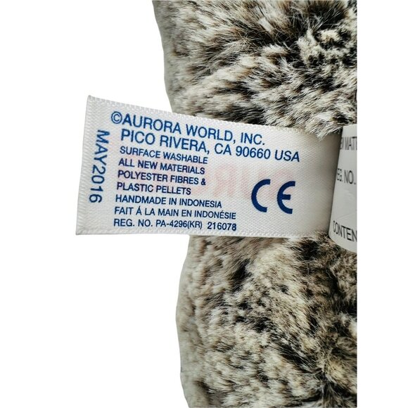 Aurora Sweet & Softer Rocky Raccoon Plush 11” Stuffed Animal 2016 Toy #03353 - Picture 10 of 10